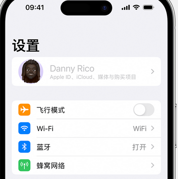 永清appleID维修服务iPhone设置中Apple ID显示为灰色无法使用 